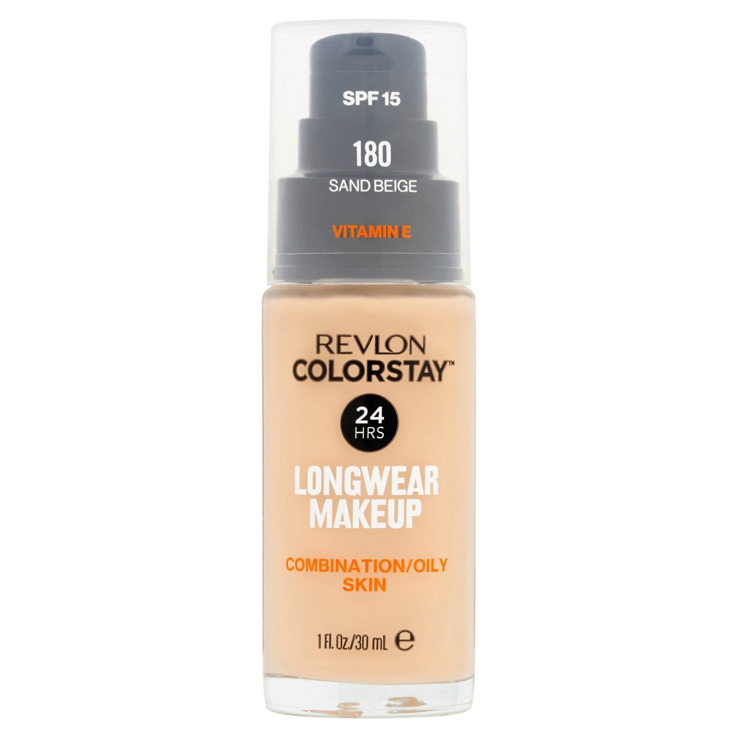Revlon ColorStay Foundation Combination &amp;amp; Oily 180 Sand Beige 30ml