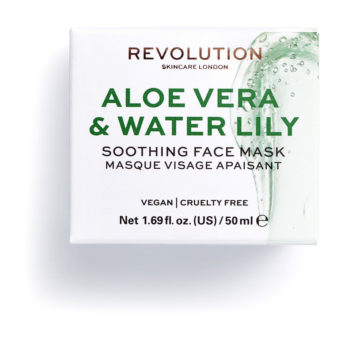 Revolution Skincare Aloe Vera &amp;amp; water Lily Soothing Face Mask 50g