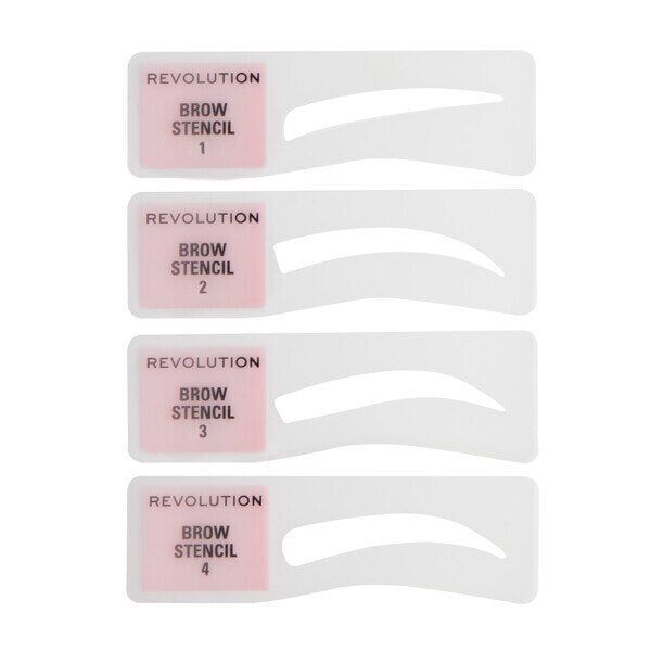 Revolution Stamp &amp;amp; Go Brow Kit&amp;nbsp;Medium Brown