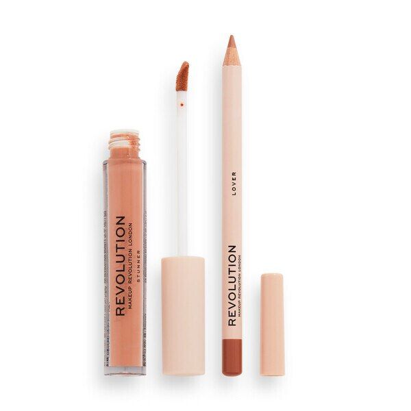 Revolution Ultimate Nude Lip Contour Kit Lover