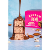 Rhythm 108 Swiss Vegan Almond &amp;amp; Sea Salt Bar with M'lk Chocolate   33g
