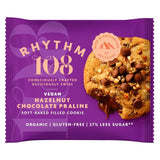 Rhythm 108 Swiss Vegan Hazelnut Chocolate Praline Soft-Baked Filled Cookie   50g