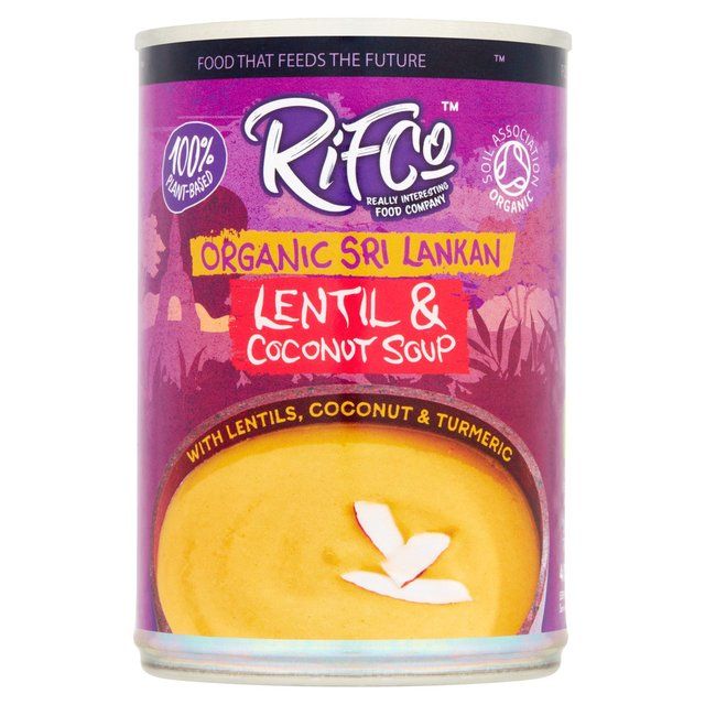 Rifco Organic Free From Sri Lankan Lentil &amp;amp; Coconut Soup   400g