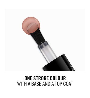 Rimmel 60 Seconds Super Shine Nail Polish 500 Caramel Cupcake