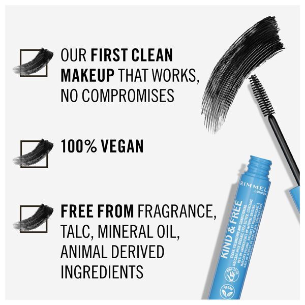 Rimmel Kind &amp;amp; Free Clean Volume Mascara Black
