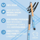 Rimmel Kind &amp;amp; Free Eye Liner 001 Pitch 1.1G