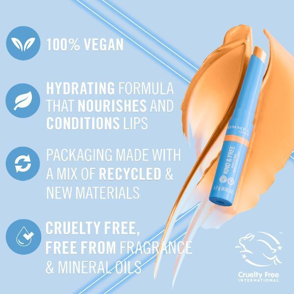 Rimmel Kind &amp;amp; Free Lip Balm 001 Air Storm