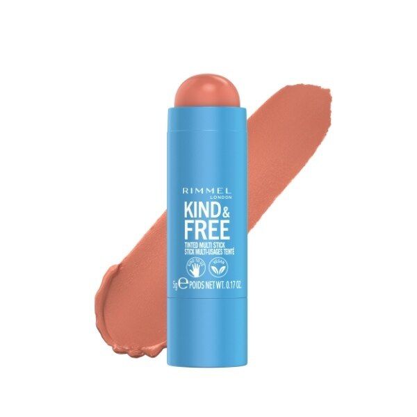 Rimmel London Kind &amp;amp; Free Multi-Stick 001 Caramel Dusk Peachy Cheeks