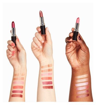 Rimmel London Lasting Finish Lipstick Frosted Burgundy