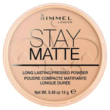 Rimmel London Stay Matte Pressed Powder 004 Sandstorm 14g