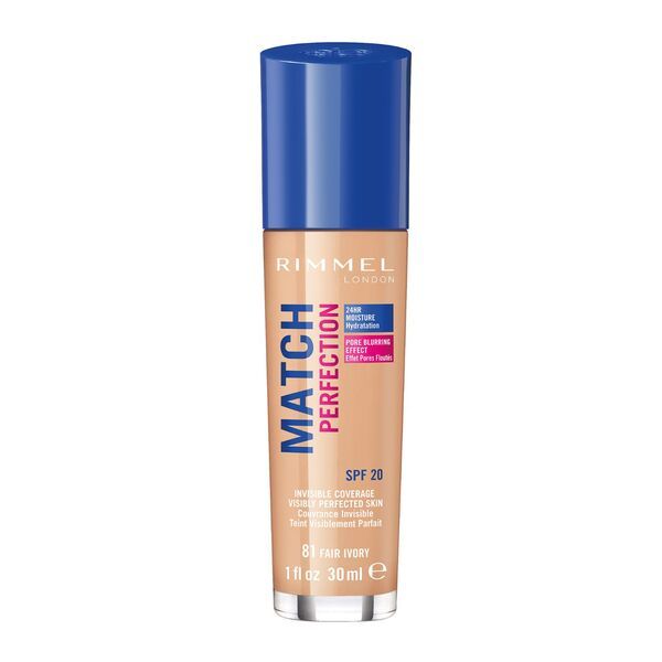 Rimmel Match Perfection Foundation Bronze FAIR IVORY