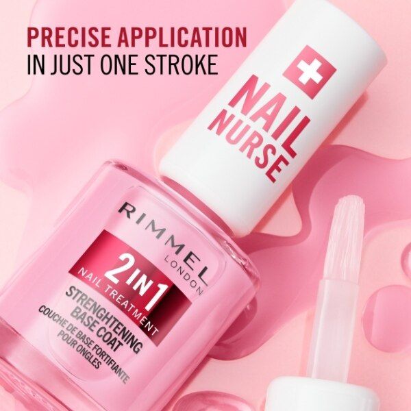 Rimmel Nail Nurse 2In1 Base Coat &amp;amp; Strengthener 12Ml