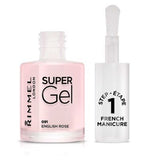 Rimmel Super Gel Nail Polish French Manicure 091 English Rose