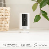 Ring Wired Indoor Camera 2 Pack in White