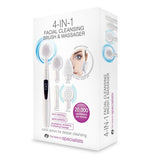 Rio 4-in-1-Facial Cleansing Brush Exfoliator and Massager