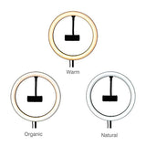 Rio Foldable Makeup and Vlogging Dimmable LED Ring Light