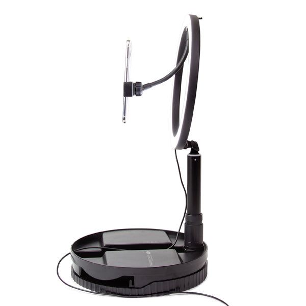 Rio Foldable Makeup and Vlogging Dimmable LED Ring Light