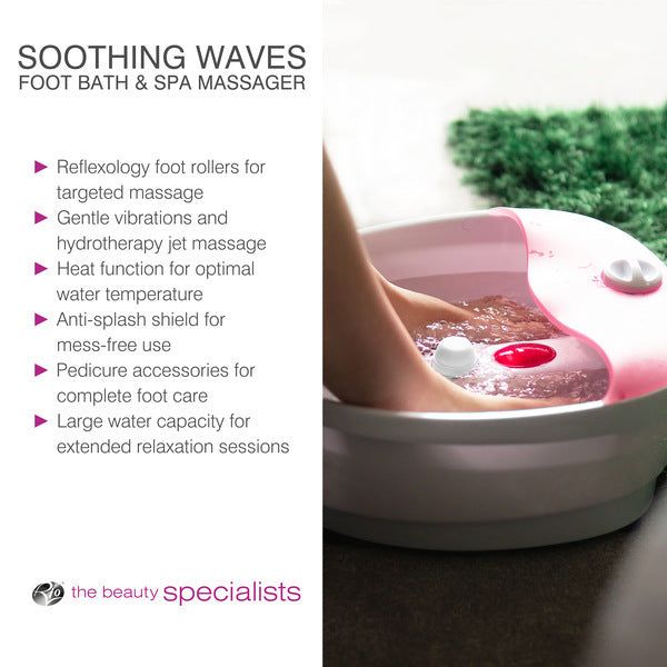 Rio Soothing Waves Foot Bath Spa &amp;amp; Massager