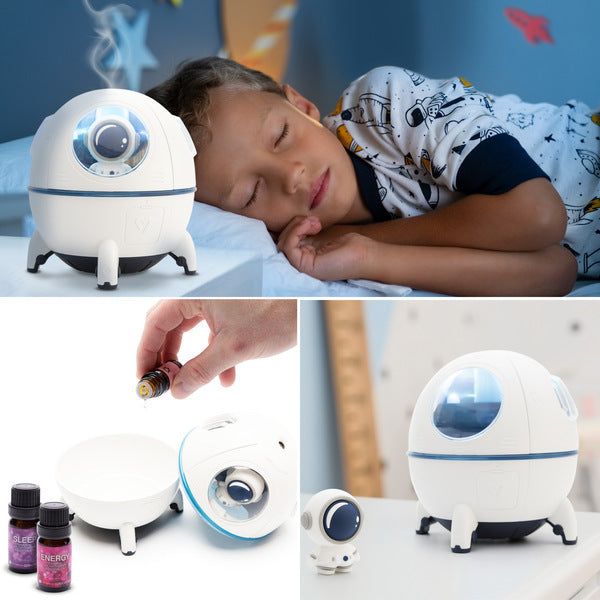 Rio Spaceship Oil Diffuser, Humidifier &amp;amp; Night Light