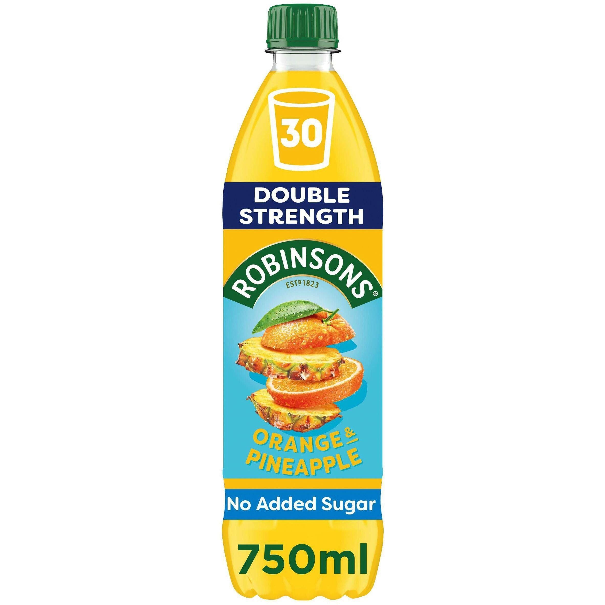 Robinsons Double Strength Orange &amp;amp; Pineapple Fruit Squash 750ml