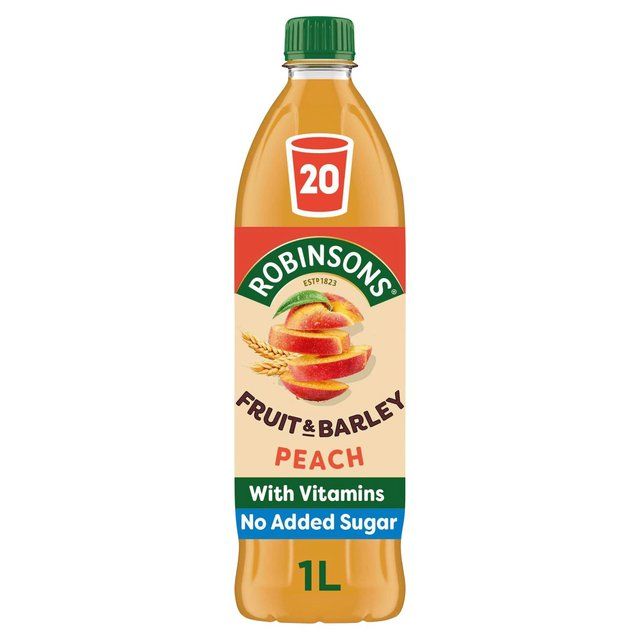 Robinsons Fruit &amp;amp; Barley Peach Squash   1L