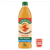 Robinsons Fruit &amp;amp; Barley Peach Squash No Added Sugar