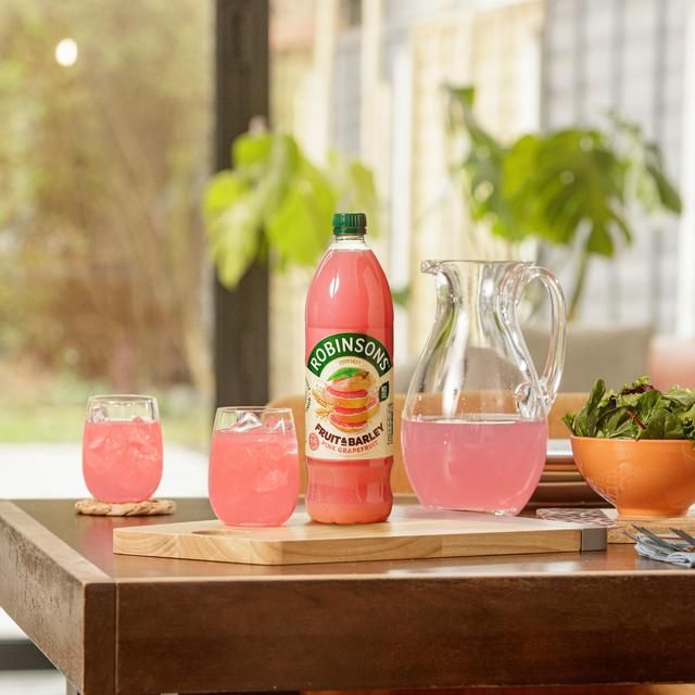 Robinsons Fruit &amp;amp; Barley Pink Grapefruit Squash   1L