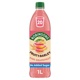 Robinsons Fruit &amp;amp; Barley Pink Grapefruit Squash No Added Sugar