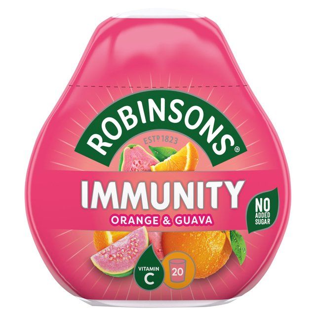 Robinsons Mini Immunity Orange &amp;amp; Guava No Added Sugar Squash   66ml