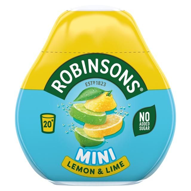 Robinsons Mini Lemon &amp;amp; Lime No Added Sugar   66ml