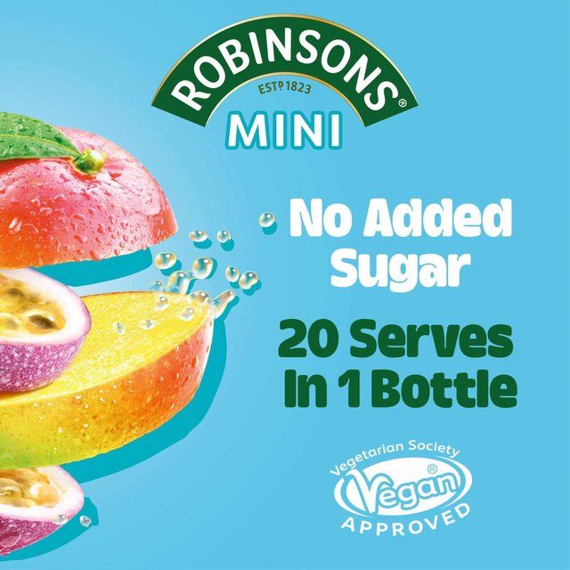 Robinsons Mini Passion Fruit &amp;amp; Mango No Added Sugar   66ml