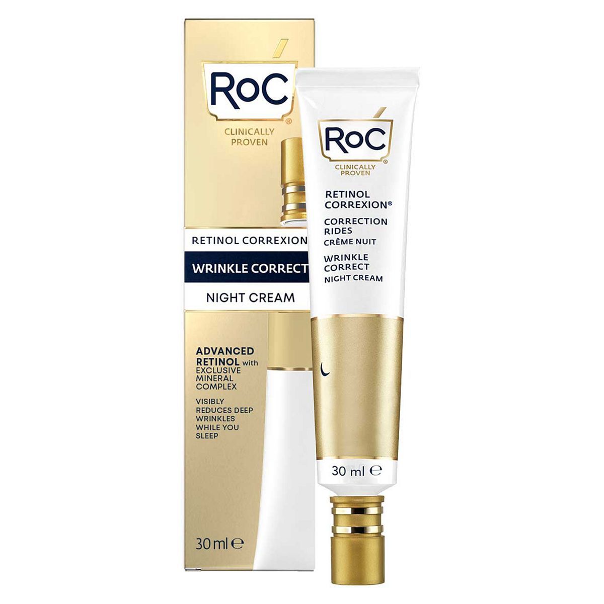 RoC&amp;reg;ufe0f Retinol Correxion&amp;reg;ufe0f Wrinkle Correct Night Cream 30ml