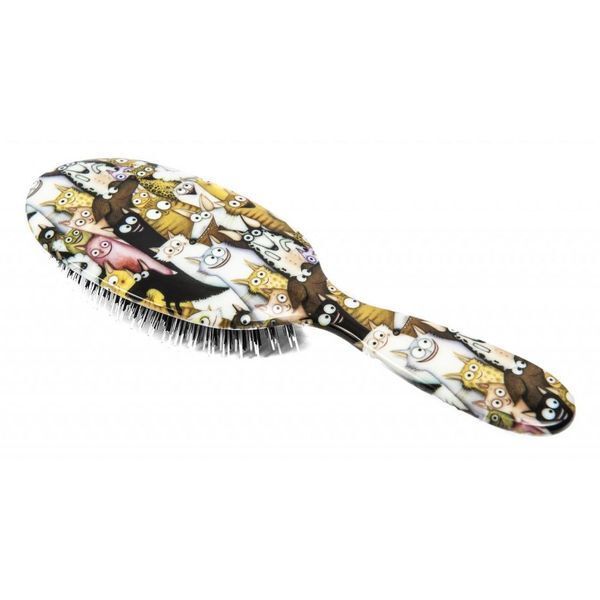 Rock &amp;amp; Ruddle Cats &amp;amp; Dogs Small Baby Bristle Hairbrush