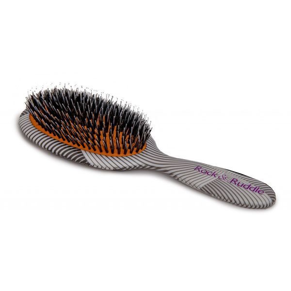 Rock &amp;amp; Ruddle Geometric Large Pure Bristle Hairbrush