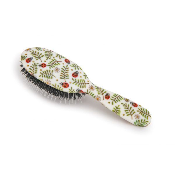 Rock &amp;amp; Ruddle Ladybirds Large Mix Bristle Hairbrush