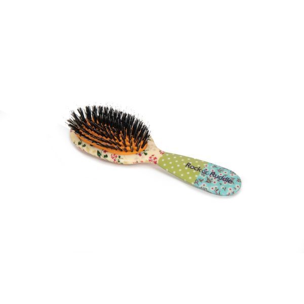 Rock &amp;amp; Ruddle Pink Blossom Small Baby Bristle Hairbrush