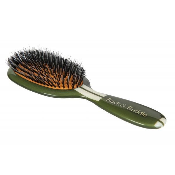 Rock &amp;amp; Ruddle Racing Stripes Small Baby Bristle Hairbrush