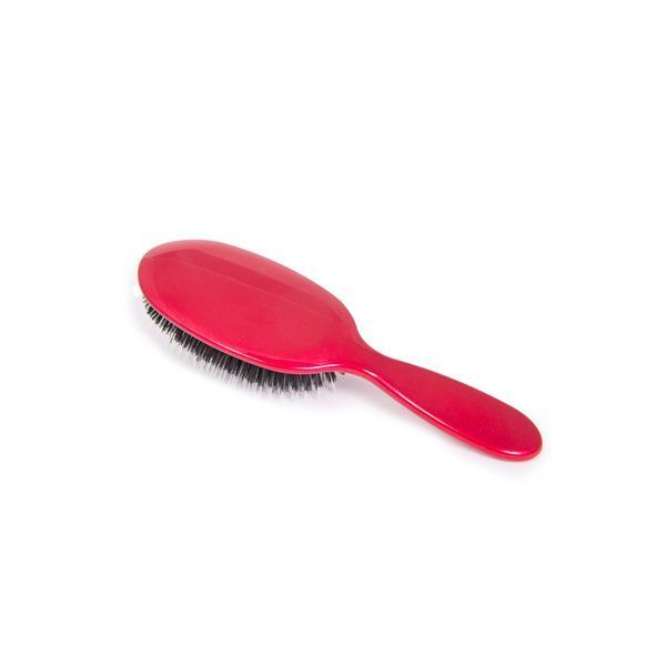 Rock &amp;amp; Ruddle Red Shimmer Small Pure Bristle Hairbrush