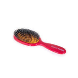 Rock &amp;amp; Ruddle Red Shimmer Small Synthetic Bristle Hairbrush