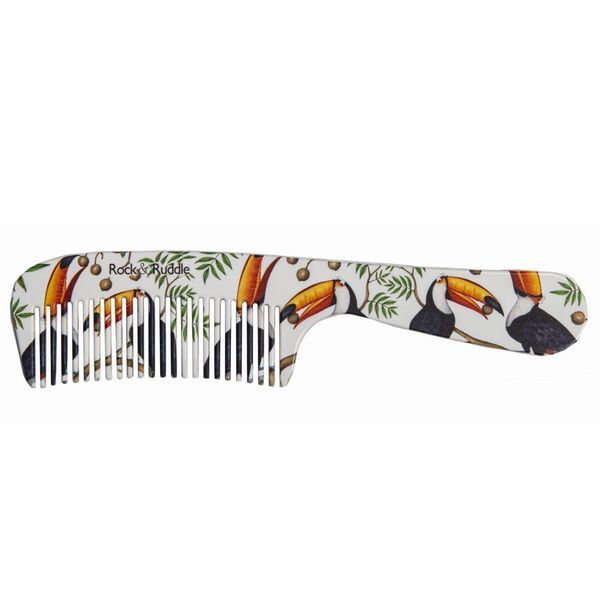 Rock &amp;amp; Ruddle Toucans Handle Comb