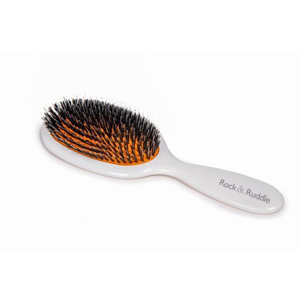 Rock &amp;amp; Ruddle White Shine Small Mix Bristle Hairbrush