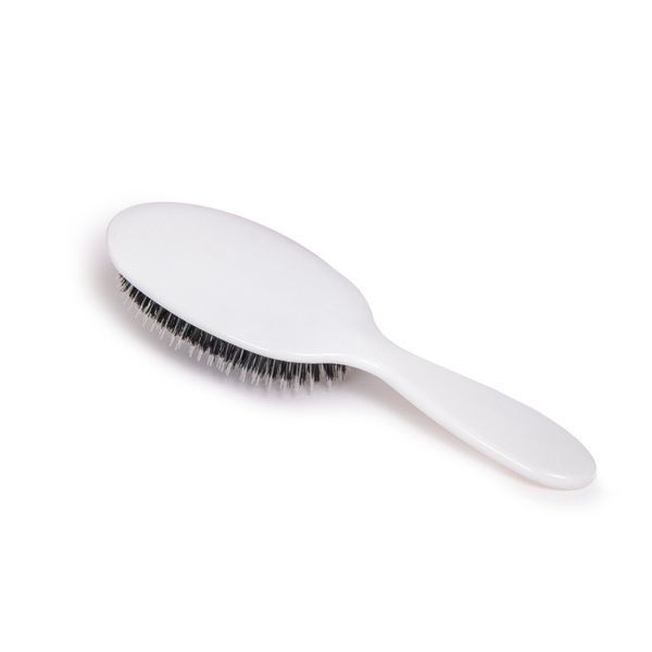 Rock &amp;amp; Ruddle White Shine Small Mix Bristle Hairbrush