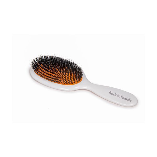 Rock &amp;amp; Ruddle White Shine Small Pure Bristle Hairbrush