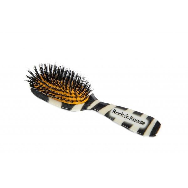 Rock &amp;amp; Ruddle Zebra Print Large Synthetic Bristle Hairbrush