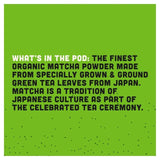 Rokit Pods Organic Matcha Green Tea Nespresso Compatible Pods   10 per pack