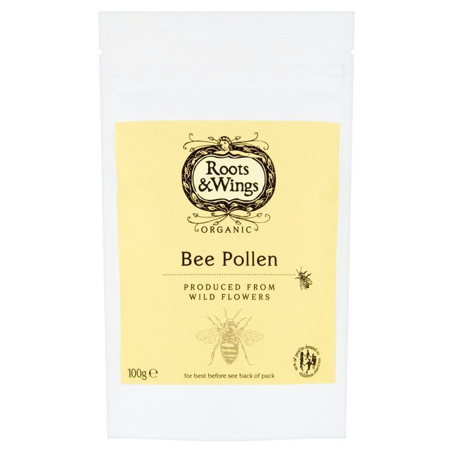 Roots &amp;amp; Wings Organic Bee Pollen   100g