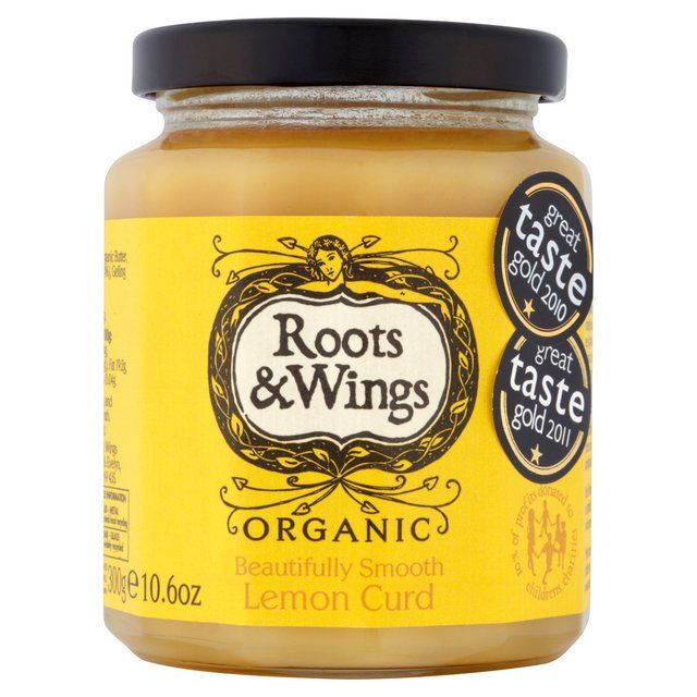 Roots &amp;amp; Wings Organic Lemon Curd   300g