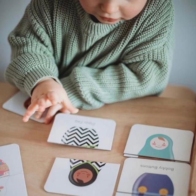Rosa &amp;amp; Bo Card Game Tops &amp;amp; Tails Matching for Toddlers and Preschoolers