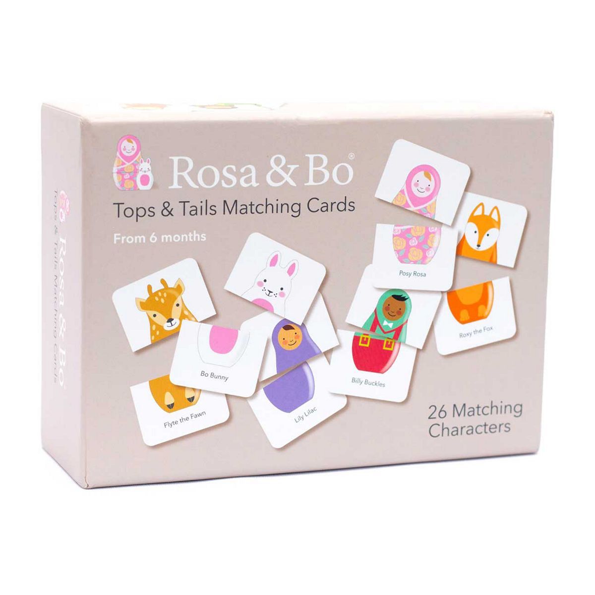 Rosa &amp;amp; Bo Tops &amp;amp; Tails Matching Cards