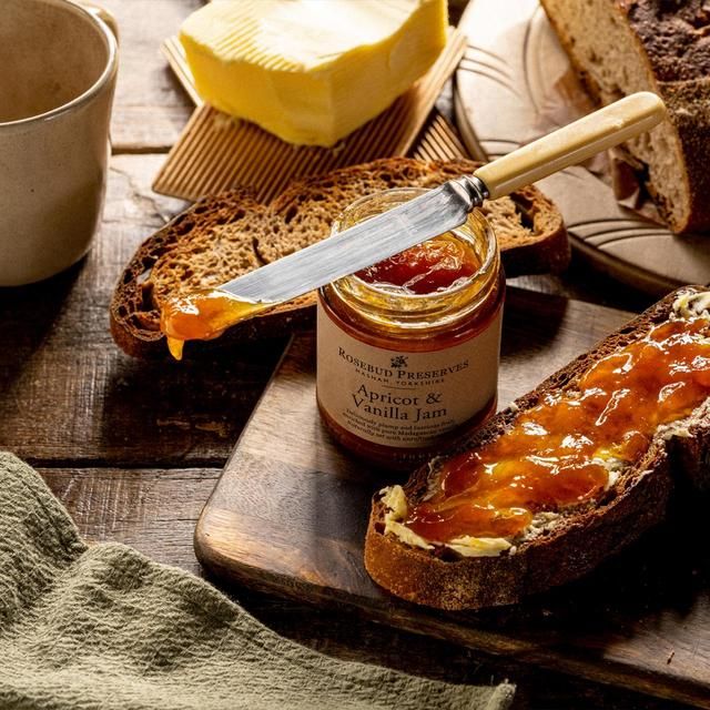 Rosebud Preserves Apricot &amp;amp; Vanilla Jam   227g